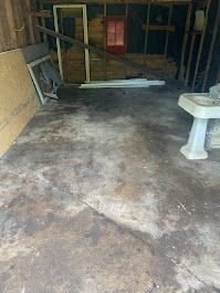Garage cleanout before and after — After